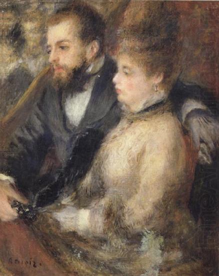 Box at the Theatre, Pierre Renoir